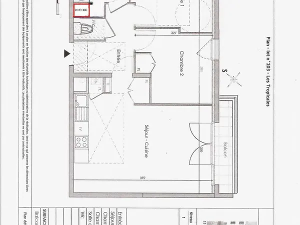 Appartement T2 - Sans frais d'agence