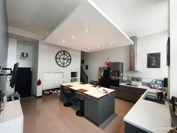 Loft T3 terrasse jardin cave