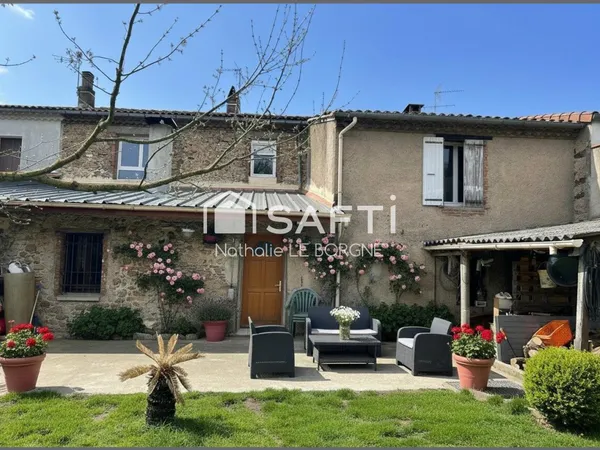 Maison de ville 5 chambres avec jardin et garages