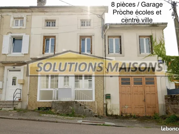 Maison de ville 8 pièces 180 m²