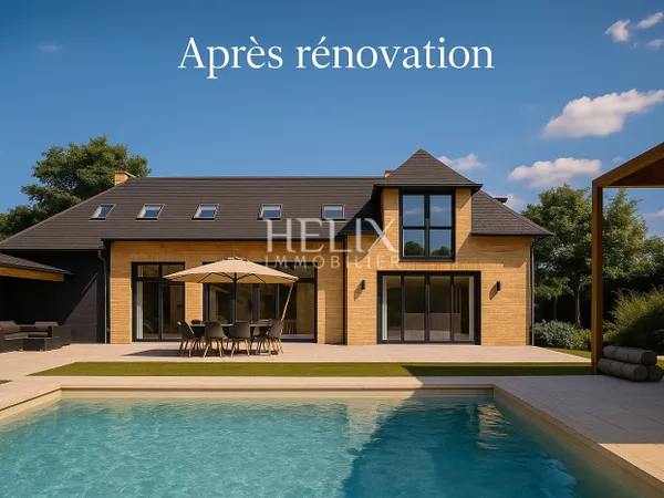 Maison 290 M2 à Aigremont, proche lycée international à Saint-G