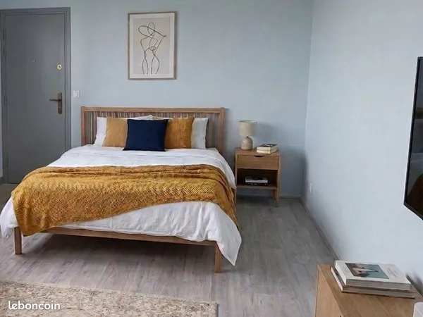 Appartement T1Bis de 34 m² - Résidence de standing Le Vendôme - Vue panoramique - Saint-Étienne