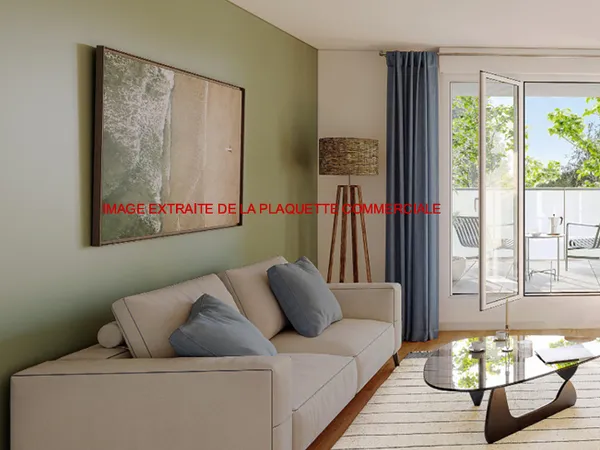 Appartement 2 pièces 44 m²