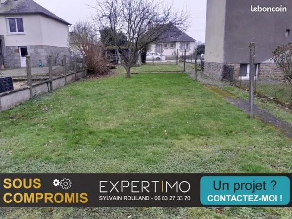 Terrain 526 m² Lécousse