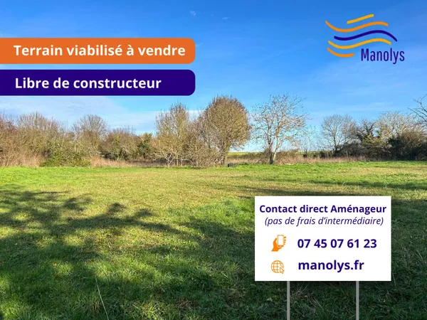Terrain en lotissement 300 m²
