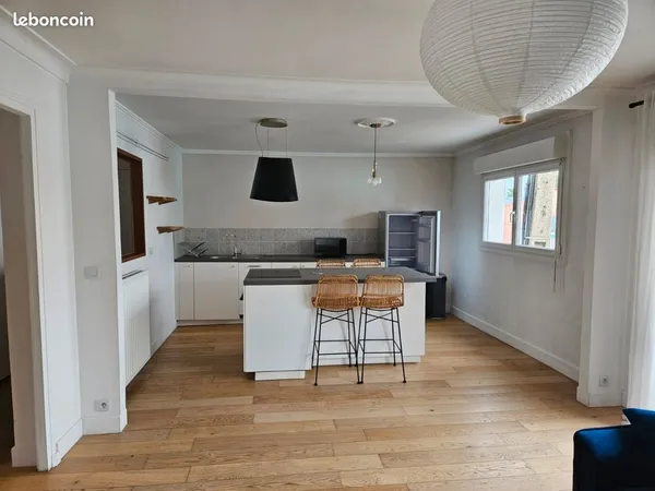 Appartement T2 parfait état 58 m² centre ville