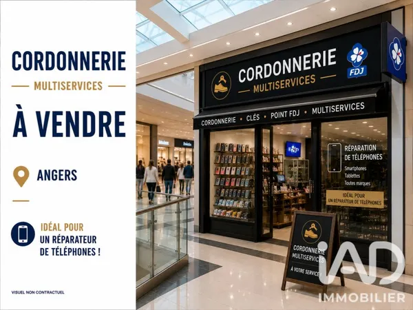 Fonds de commerce 1 pièce 70 m²