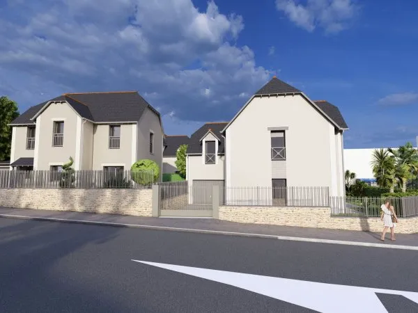 A VENDRE MAISON D'ARCHITECTE NEUVE // DINAN CENTRE//4 CHAMBRES//VIE DE PLAIN PIED