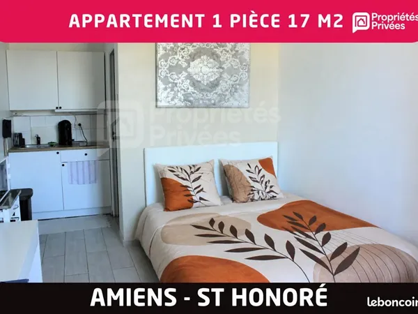 Appartement 1 pièce 17 m²