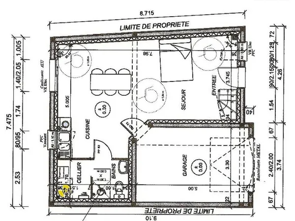 À LOUER : Maison 4 pièces avec garage en plein coeur de Couëron
