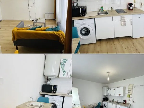 Appartement meublé de type F2 de 40m2 à louer (Abbeville)