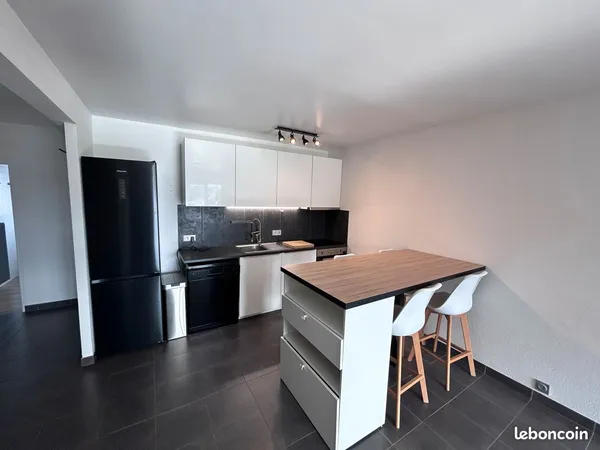 Beau t3 de 60 m² avec balcon, cave et garage