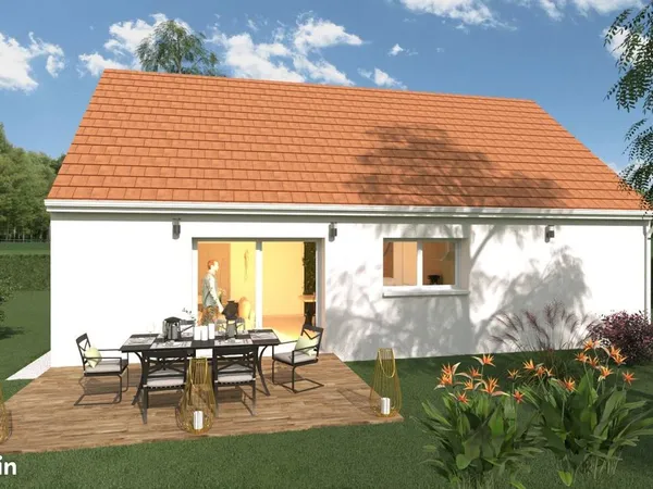 Projet de construction d'une maison 66.28 m² avec terrain à DURDAT-LAREQUILLE (03)