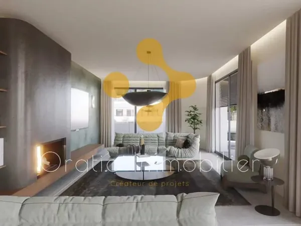 Studio de luxe avec balcon