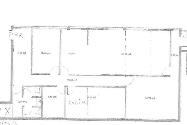 Bureaux 127 m²