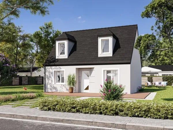 Terrain + maison 98 m²