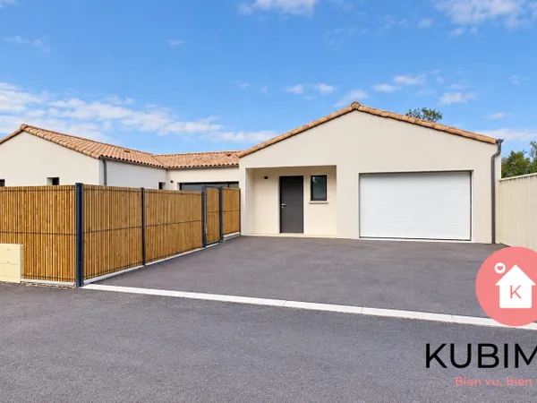 MAISON NEUVE DE 2025 DE 107 M², 3 CHAMBRES, GARAGE, TERRASSE ET