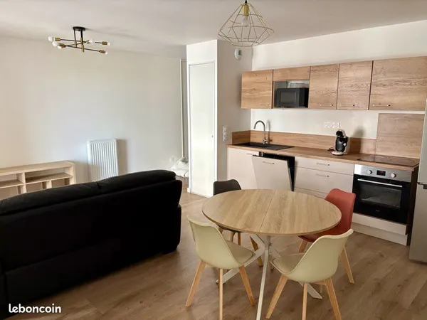 T3 meublé 56 m² - Résidence récente et sécurisée - Proche Caen et de la mer