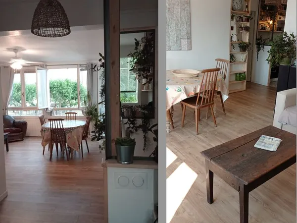 Appartement lumineux et traversant 68 m²