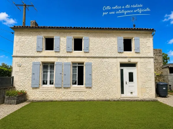 Maison Charentaise pleine de charme
