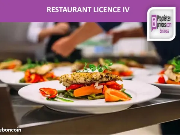 Fonds de commerce restaurant 152 m²