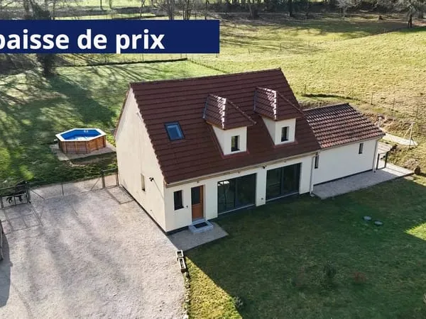 Superbe maison contemporaine de 155 m² sur un terrain de 6700 m²