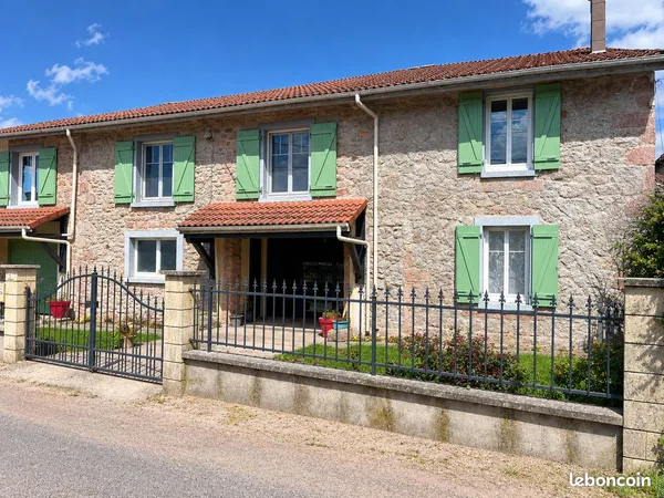 🏡 Ancienne ferme 179 m² - 5 chambres possibles - Gîte - 4 052 m²
