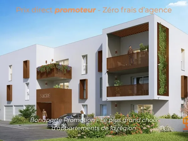 - A VISITER - T3 NEUF DE 67M2 CLIMATISE DOUBLE EXPOSITION + TERRASSE