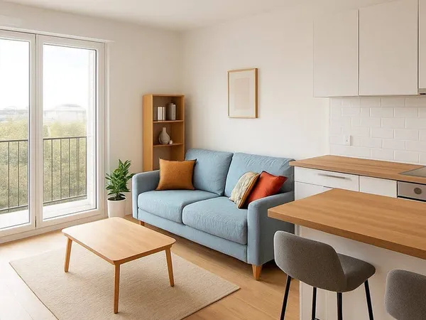 Appartement 2 pièces 45 m²