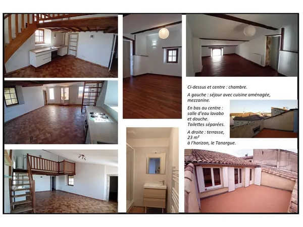 Appartement de 74m2 à louer sur Aubenas