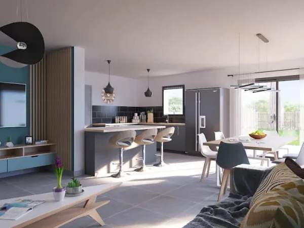 Maison neuve 4 pièces 118 m²