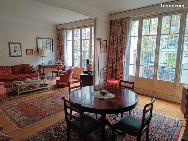 PARIS 16e - APPARTEMENT 104 m2 - PARTICULIER - PARKING POSSIBLE