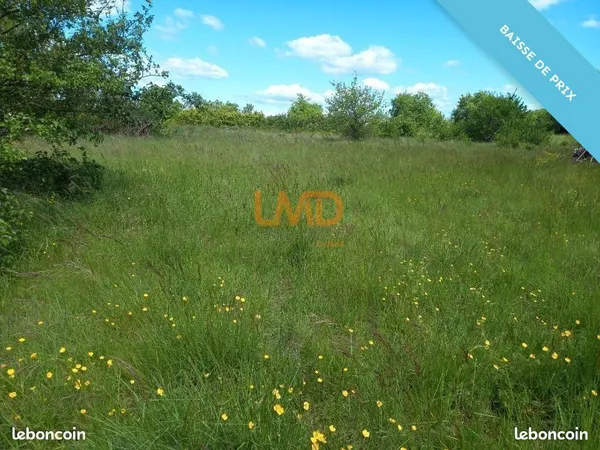 Terrain 1 075 m² Allegre Les Fumades