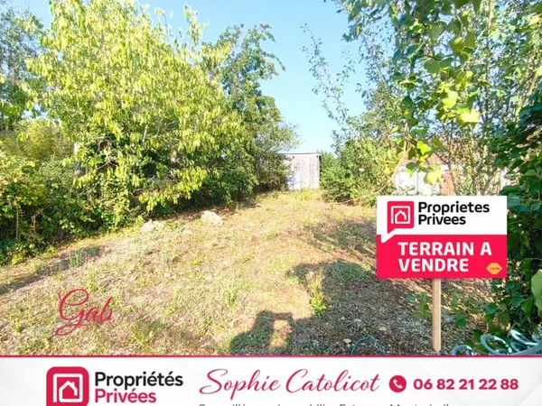 Terrain constructible à Esternay