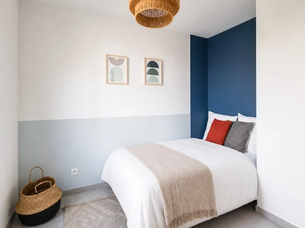 Chambre douillette de 10 m² à louer à Villeurbanne