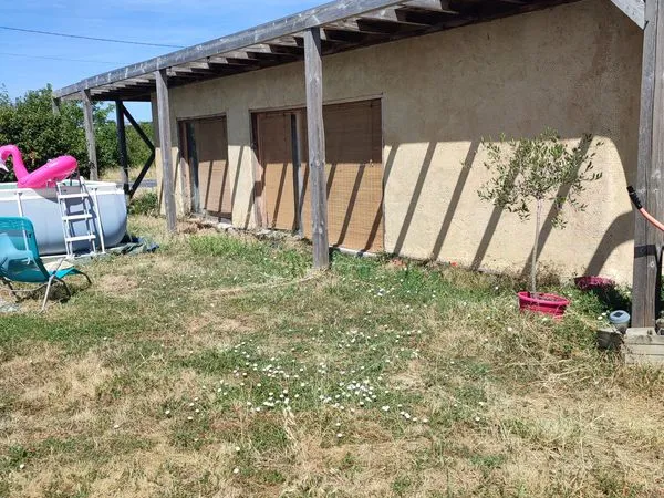Maison 5 pièces, en paille/bois faible consommation d'énergie