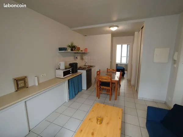 T2 meublé 28 m² Secteur Delille