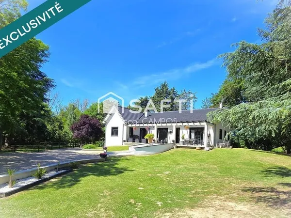 Maison type 5 de 153m² sur un terrain de 5302 m² arboré