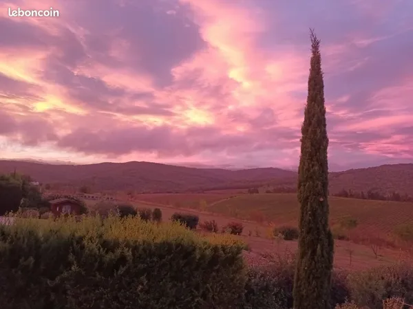 Jolie maison près de Carcassonne avec vue sur les Pyrénées