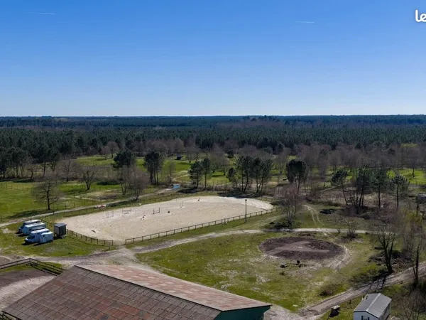 Propriété équestre avec habitation sur 10ha ouest bordeaux