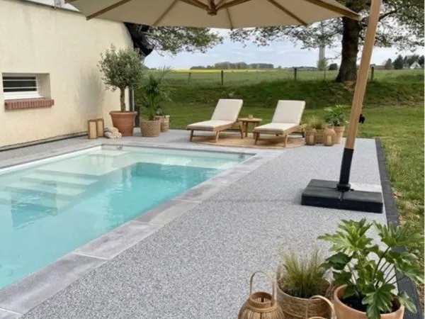 Maison familiale avec piscine et jacuzzi
