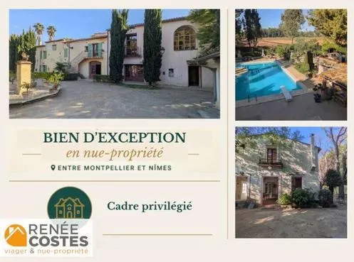 Vente en nue propriété - H85 ans - LUNEL (34400)