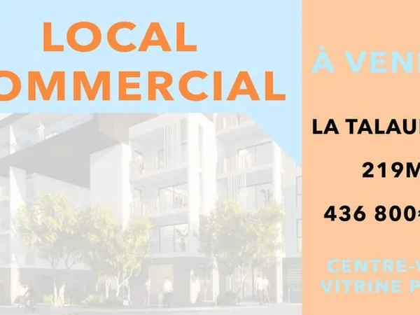 VENTE LOCAL COMMERCIAL LA TALAUDIÈRE (42)