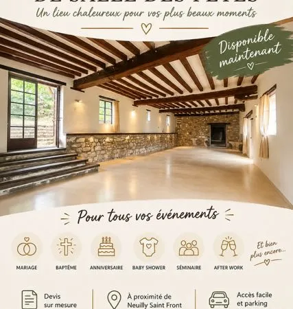 Location salles des fêtes