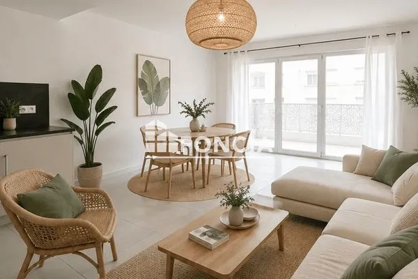 Appartement 2 pièces 44 m²