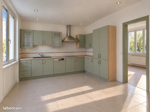 T2 rénové à neuf 60 m² + cave 30 m² - Rohrbach-lès-Bitche