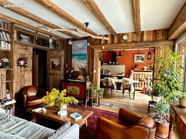Appartement t5 - esprit chalet - moutiers