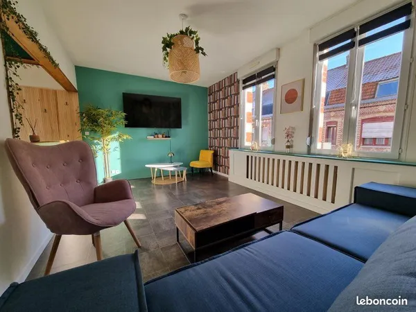 Superbe appartement duplex meublé