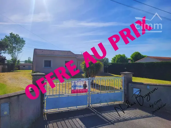 Maison familiale 4 chambres – 112 m² sur 1 500 m² de terrain clos – Saint-Vincent-de-Paul