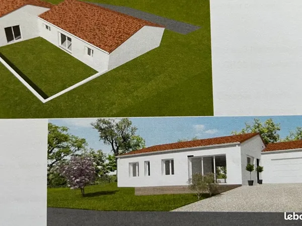 Maison neuve standing, 90m2 +45 m2 garage, entre Montaigu et Les Herbiers